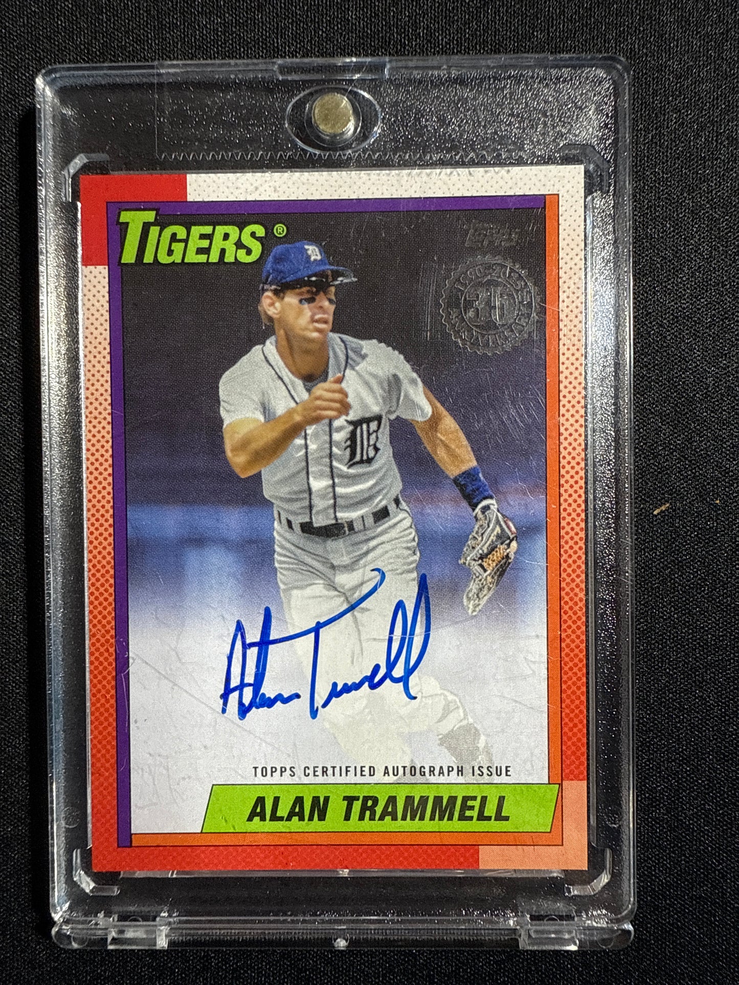2023 Topps 35th Anniversary Alan Trammell Autograph #90A-AT