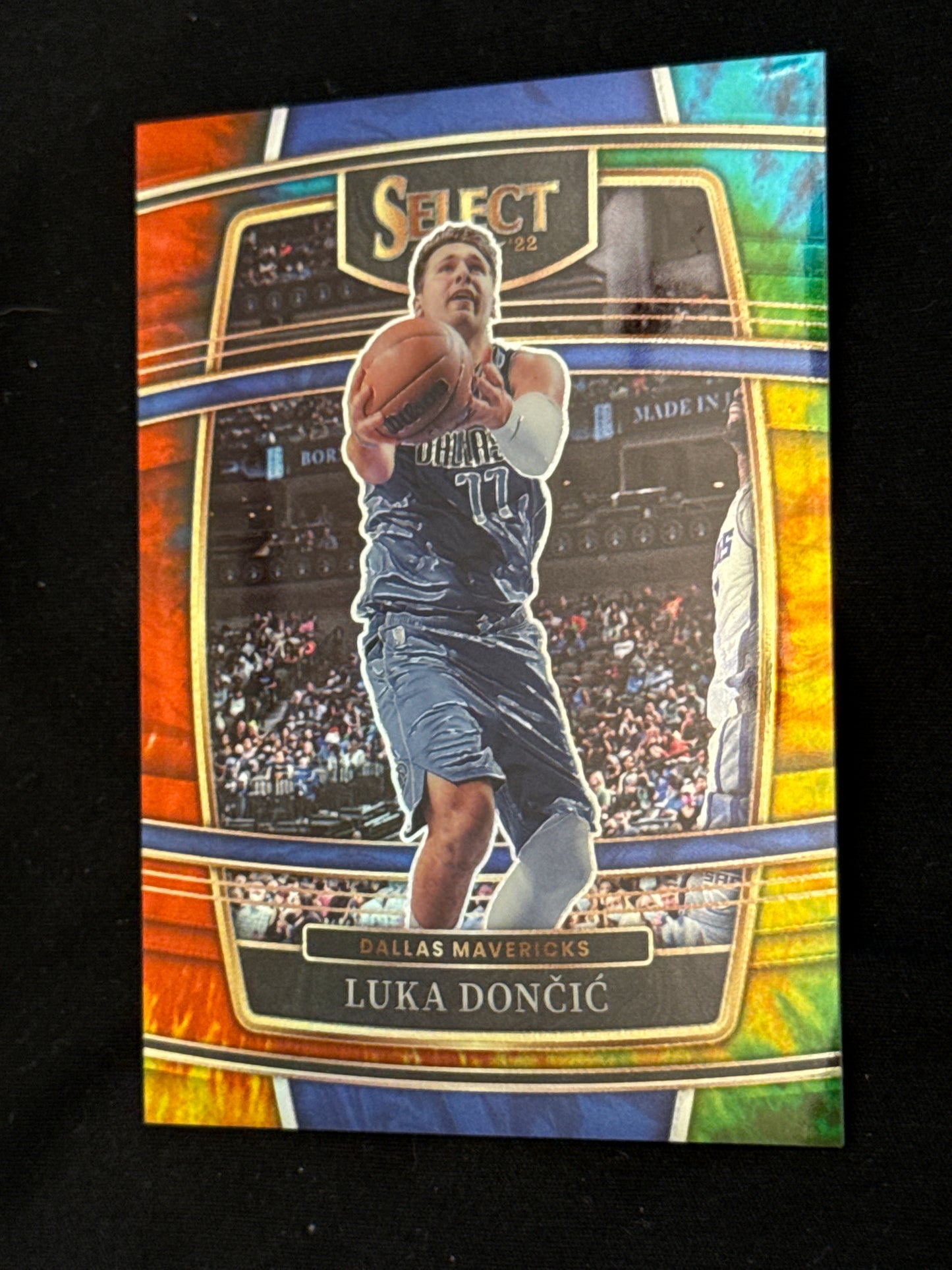 💥/25!💥 Luka Doncic - 2021 Panini Select - Tie-Dye Prizm 05/25 #12