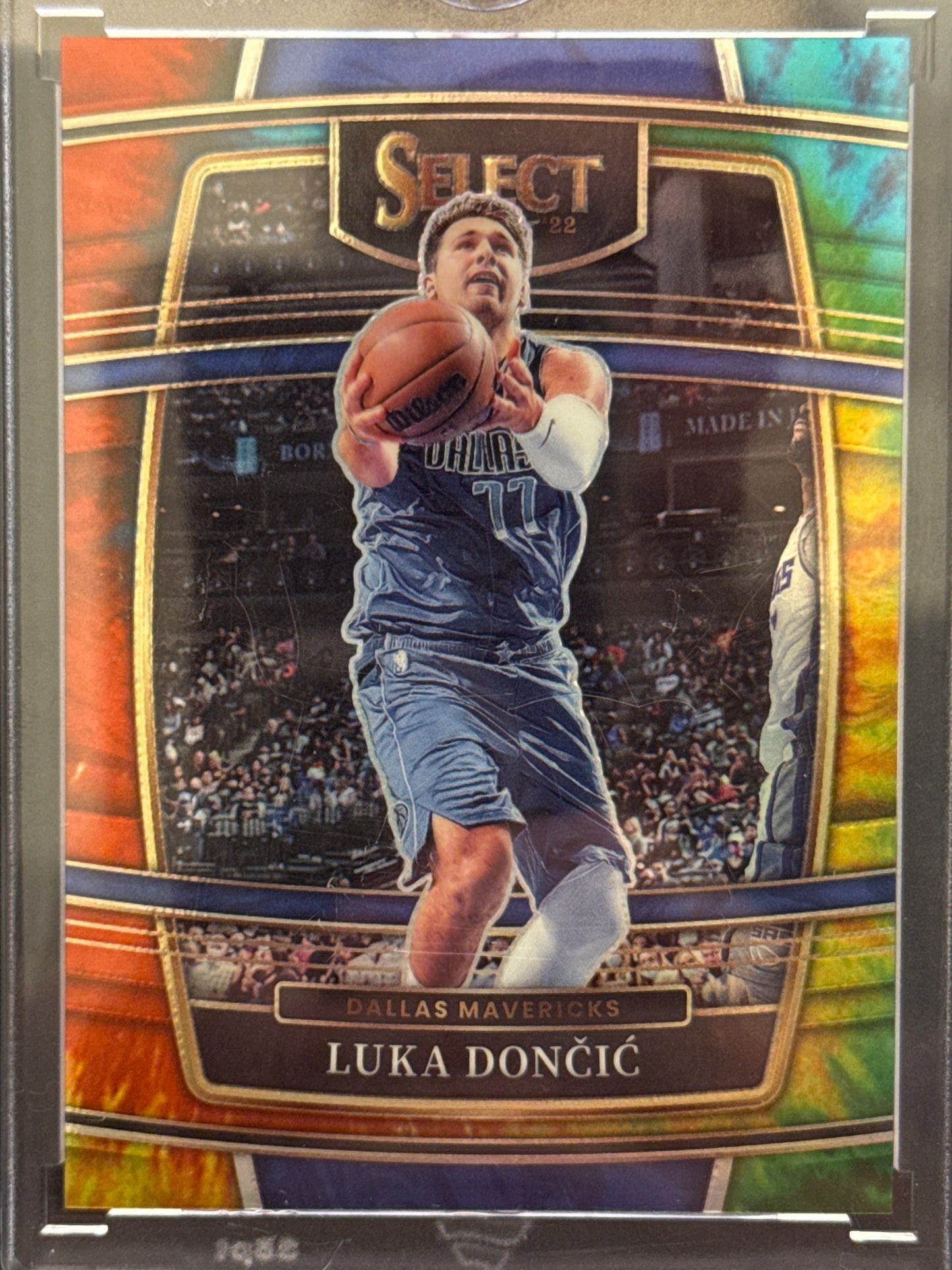 💥/25!💥 Luka Doncic - 2021 Panini Select - Tie-Dye Prizm 05/25 #12