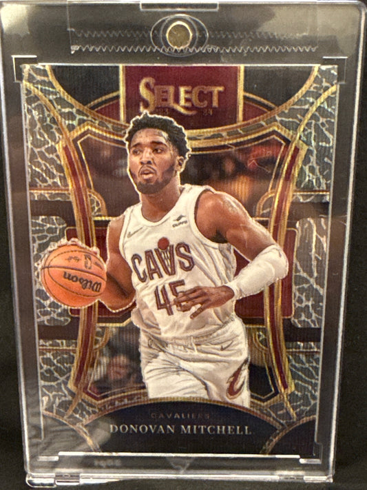 2023-24 Panini Select Donovan Mitchell Mezzanine Elephant Prizm SSP #363 Cavs
